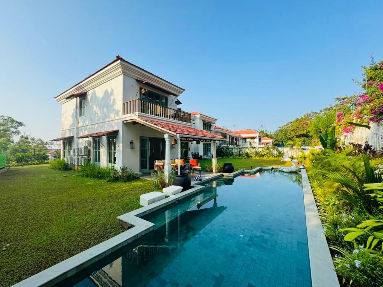 Casa Azul- Luxury 4Bhk Assagao With Private Pool Villa Vagator Bagian luar foto